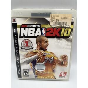 NBA 2K10 (Sony PlayStation 3) PS3 Game complete With Manual